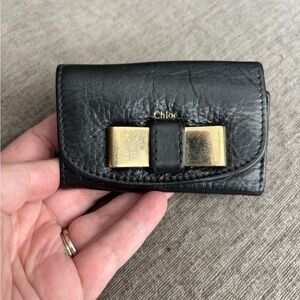 Chloe Leather Key Holder